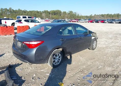 2015 Toyota Corolla L z USA, uszkodzony, nr VIN 2T1BURHEXFC307014